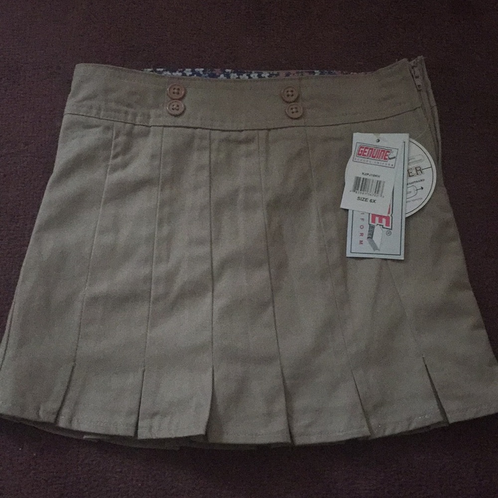 Girls uniform skort